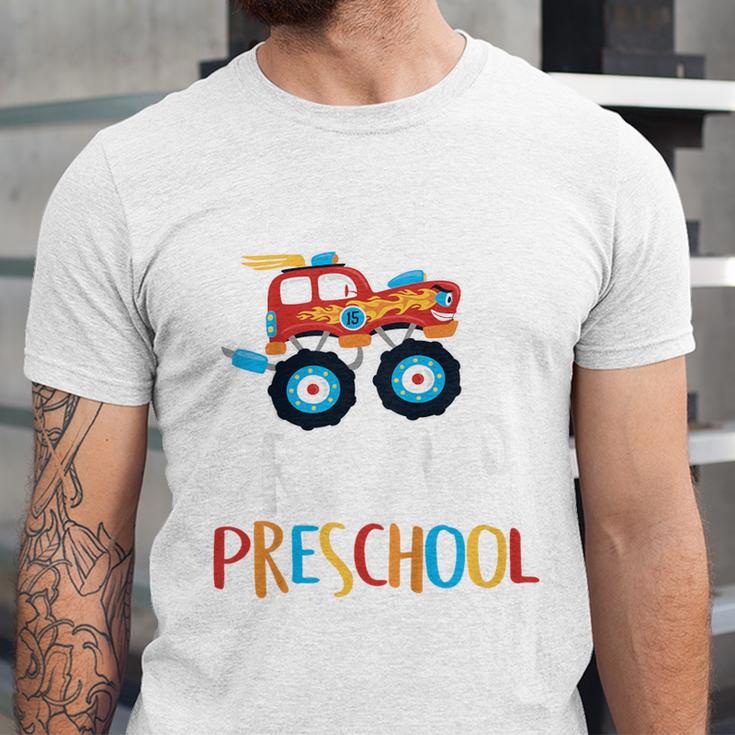Kids I Just Crushed Preschool Monster Graduation Pre-K Shirt Unisex Jersey T-Shirt