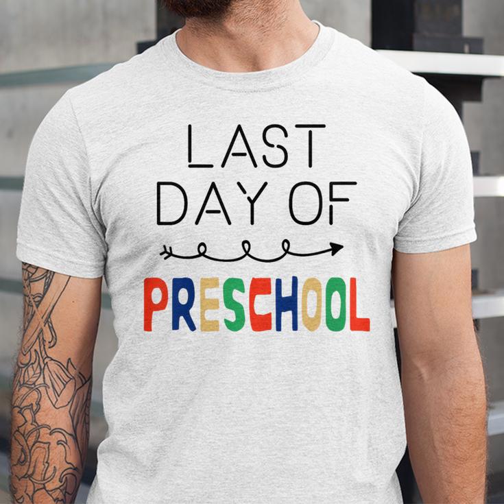 Kids Last Day Of Preschool Graduation Unisex Jersey T-Shirt