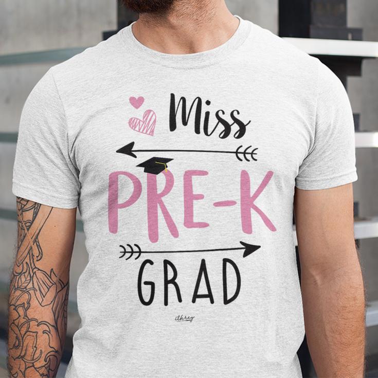 Kids Miss Pre-K Grad Graduation Shirt Cute School Tees Unisex Jersey T-Shirt