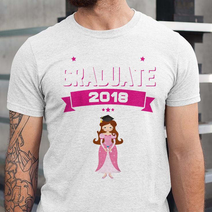 Kids Princess Girl Preschool Graduate 2018 Graduation Pre-K Unisex Jersey T-Shirt