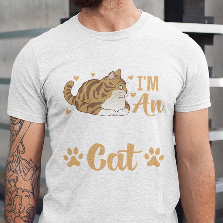 Kitty Pet Lover Introvert Person Cats Show Family Member Unisex Jersey T-Shirt