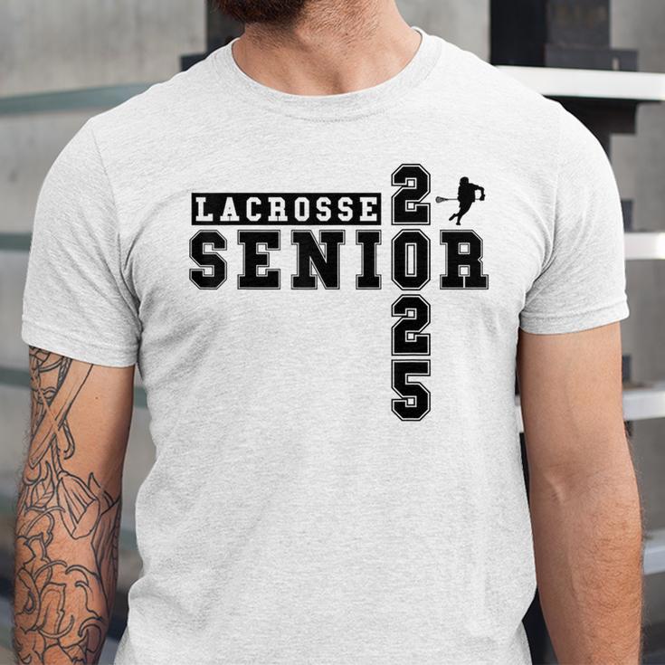 Lacrosse Senior Night Lacrosse Senior 2025 Graduation 29 Unisex Jersey T-Shirt