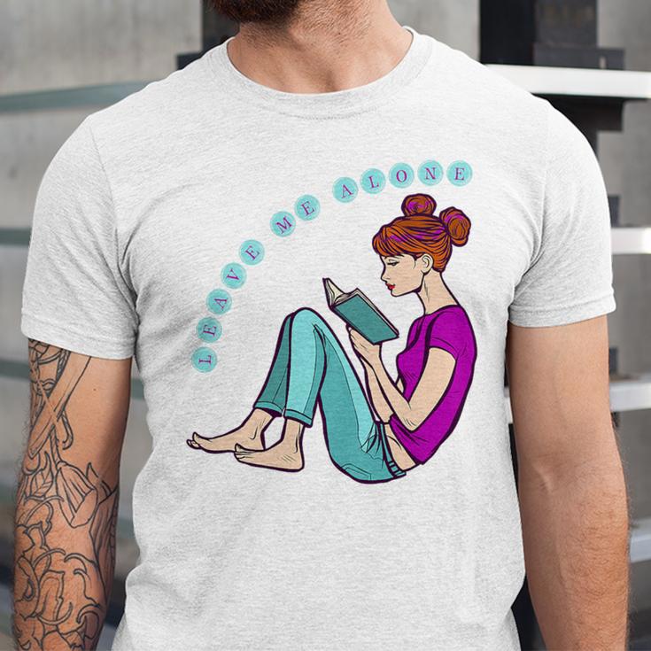 Leave Me Alone I'm Reading a Book For Bookworms Premium Tri-Blend Unisex Jersey T-Shirt Leave Me Alone I'm Reading a Book For Bookworms Premium Tri-Blend Unisex Jersey T-Shirt