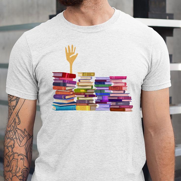 Librarian I'm Okay Book Reader Library Book Unisex Jersey T-Shirt