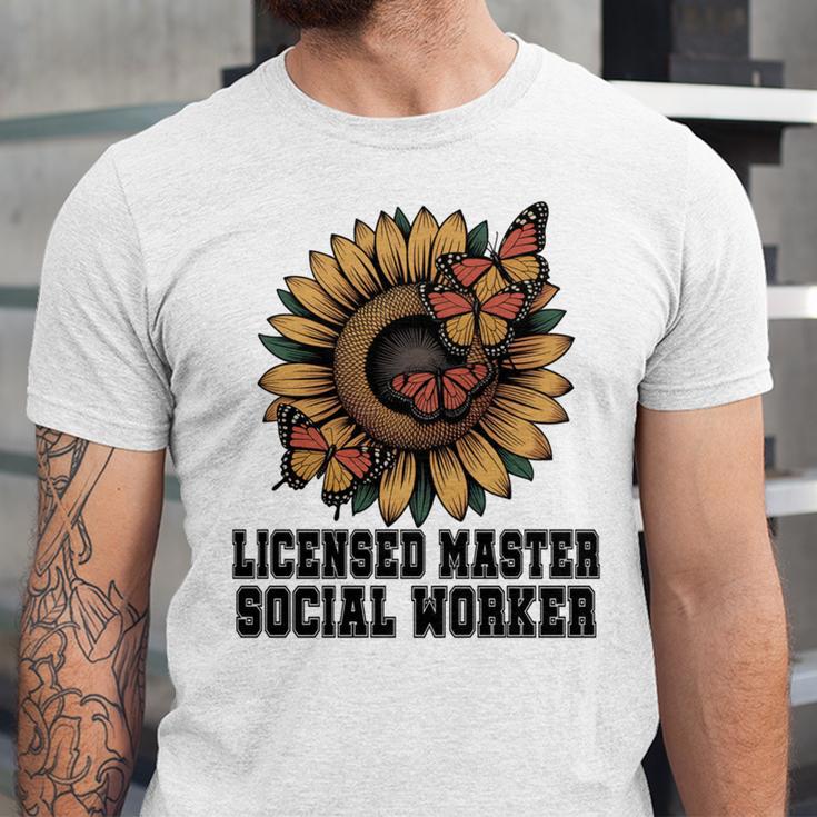 Licensed Masters Social Work Worker LMSW Graduation 2026 Unisex Jersey T-Shirt