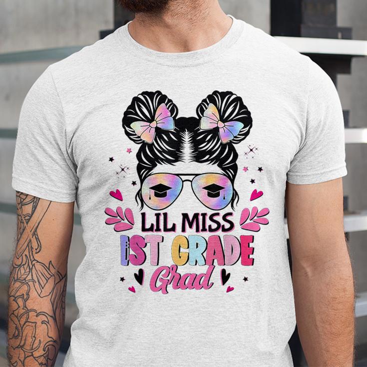 Lil Miss 1st Grade Grad Graduation Last Day Of 1st Grade Unisex Jersey T-Shirt