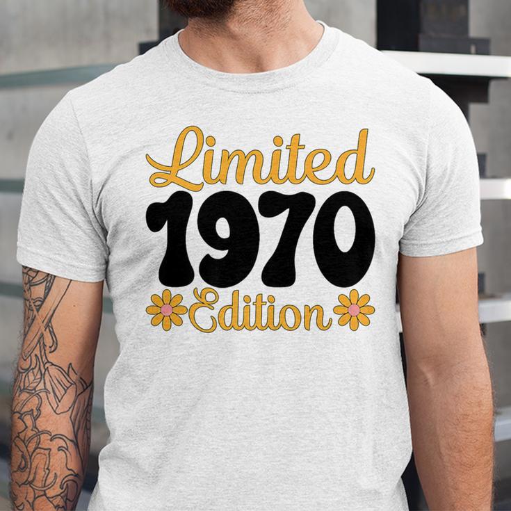 Limited 1970 Edition Retro Vintage 70s Nostalgia Premium Unisex Jersey T-Shirt