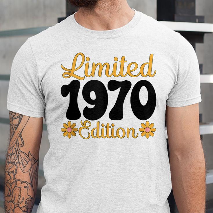 Limited 1970 Edition Retro Vintage 70s Nostalgia Unisex Jersey T-Shirt Limited 1970 Edition Retro Vintage 70s Nostalgia Unisex Jersey T-Shirt