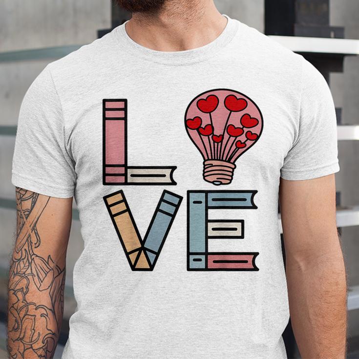 Love Books Reading Unisex Jersey T-Shirt