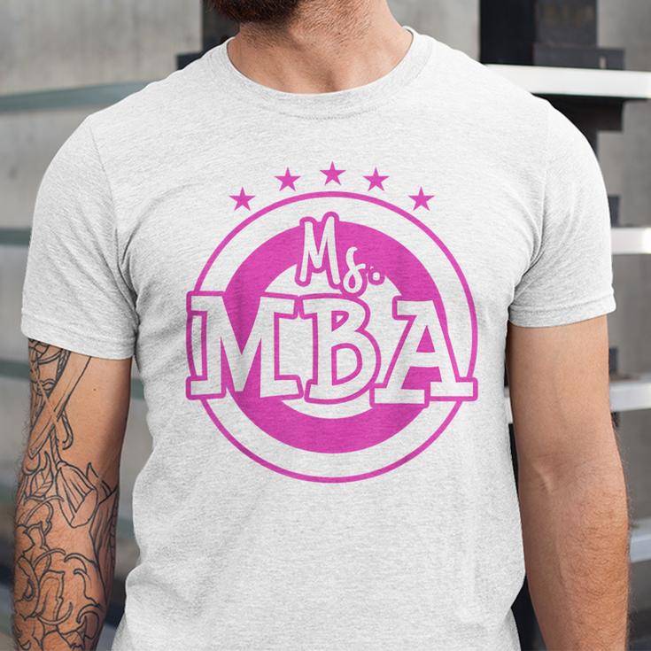 MBA Graduation Masters Business Administration T-Shirt Unisex Jersey T-Shirt