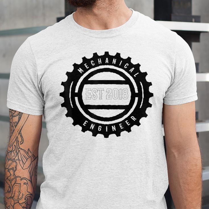 Mechanical Engineers 2018 Tshirt Gears Graduation Tee Unisex Jersey T-Shirt