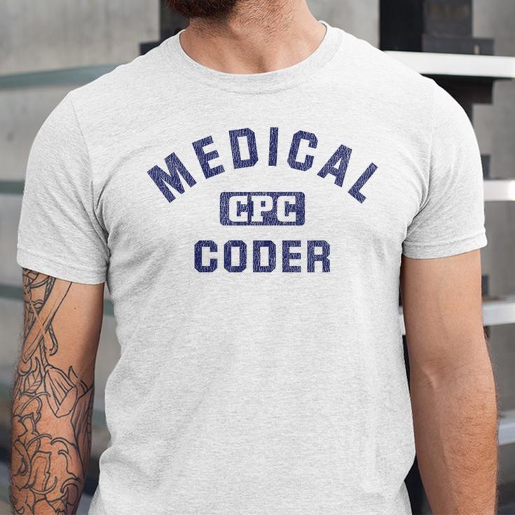 Medical Coder CPC Medical Coding Graduation Unisex Jersey T-Shirt