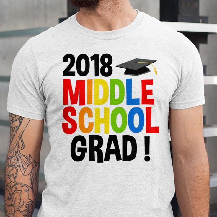 Middle School Graduation Class Of 2018 Shirt Unisex Jersey T-Shirt