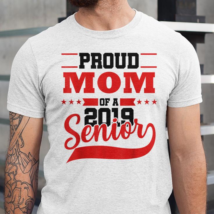 Mom Class Of 2019 Senior Graduation T-Shirt High School Unisex Jersey T-Shirt