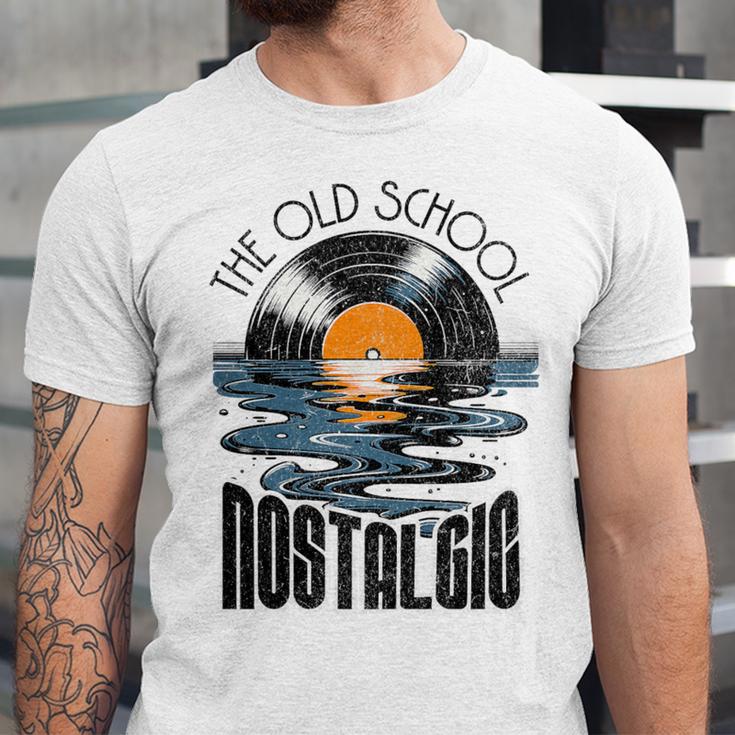 Music Old School Nostalgia Record Premium Tri-Blend Unisex Jersey T-Shirt Music Old School Nostalgia Record Premium Tri-Blend Unisex Jersey T-Shirt