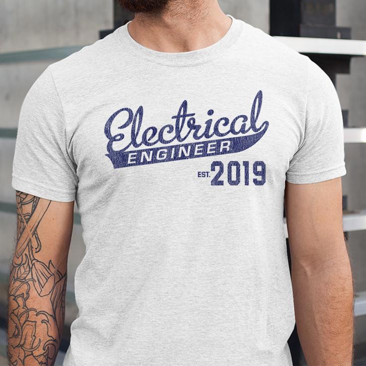New Electrical Engineer Est 2019 Graduation Unisex Jersey T-Shirt