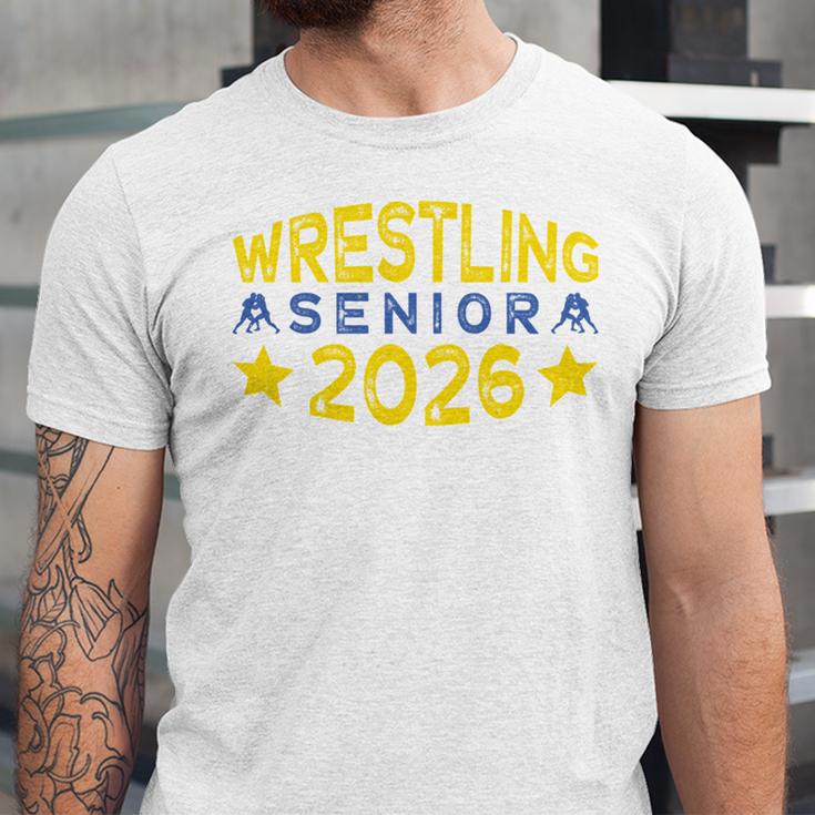 Night Wrestling Senior 2026 Graduation Unisex Jersey T-Shirt