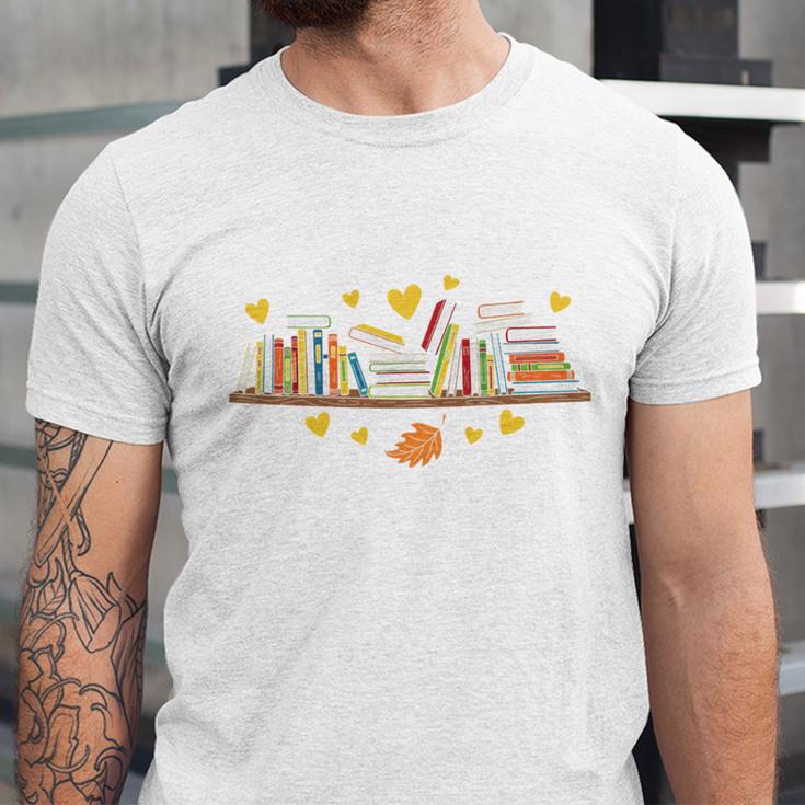I Have No Shelf Control Witty Book Lover Artwork Unisex Jersey T-Shirt