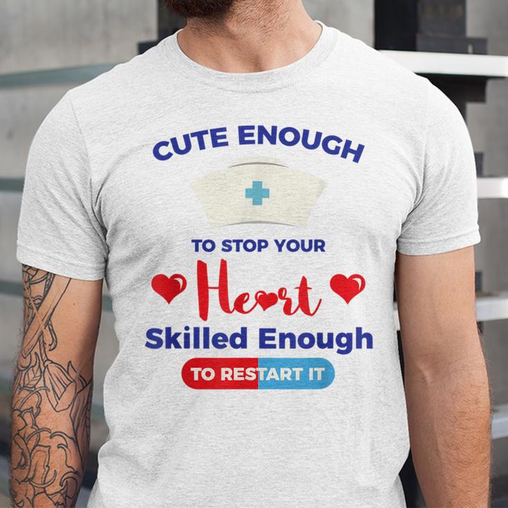 Nurse Tshirt Graduation Nursing School Birthday Unisex Jersey T-Shirt