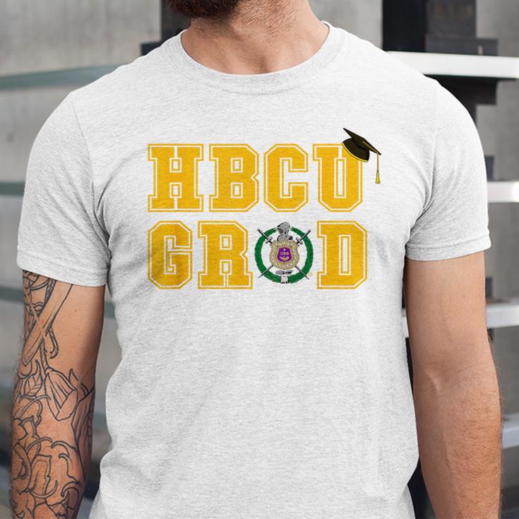Omega Psi Phi Fraternity Paraphernalia HBCU Graduation Unisex Jersey T-Shirt