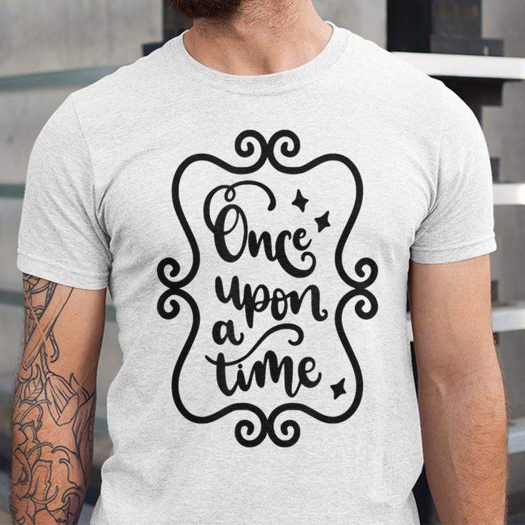 Once Upon A Time Fairytale Book Lover Reading Unisex Jersey T-Shirt