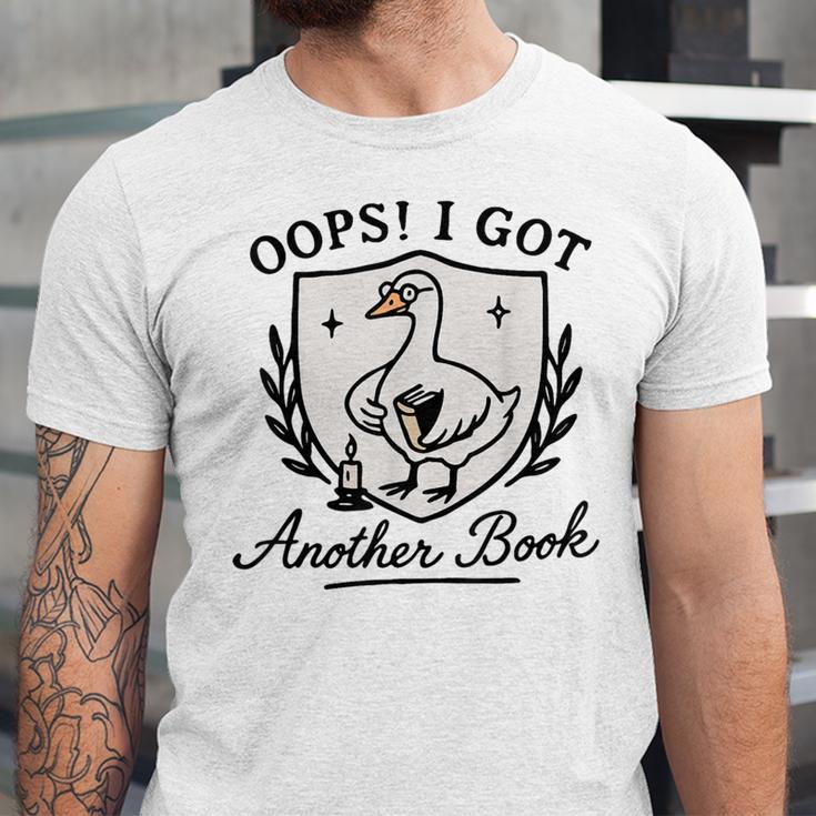 OOPS I GOT Another Book Design Unisex Jersey T-Shirt