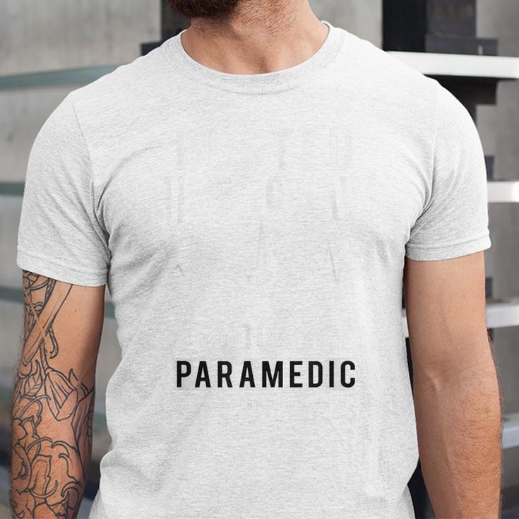 Paramedic School Graduation TShirt For Paramedic Busted Unisex Jersey T-Shirt