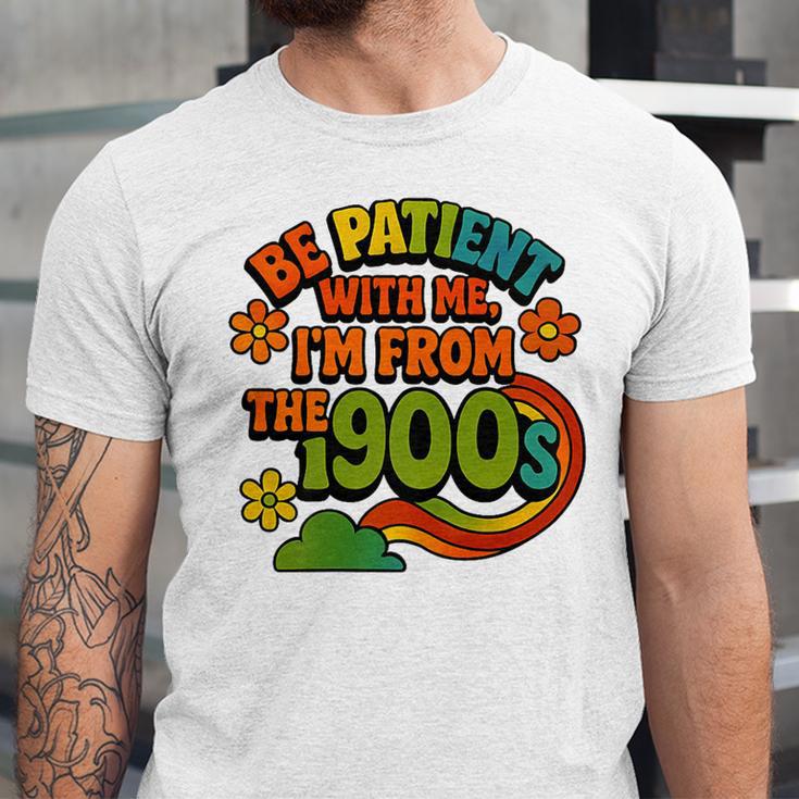 Be Patient With Me I'm From The 1900s Millennial Gen X Premium Unisex Jersey T-Shirt Be Patient With Me I'm From The 1900s Millennial Gen X Premium Unisex Jersey T-Shirt