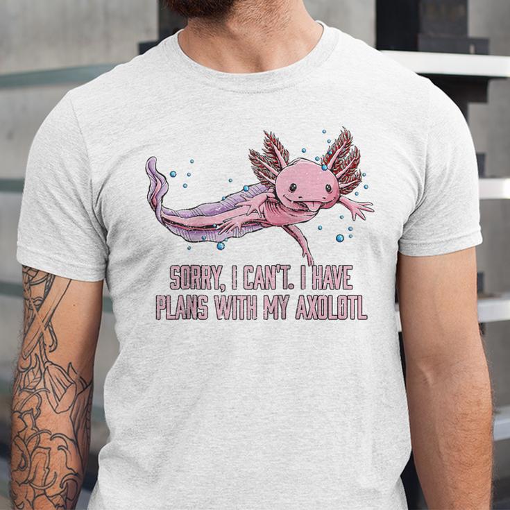 I Have Plans With My Axolotl Salamander Introvert Raglan Baseball Tee Unisex Jersey T-Shirt I Have Plans With My Axolotl Salamander Introvert Raglan Baseball Tee Unisex Jersey T-Shirt