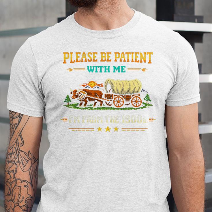 Please Be Patient With Me I'm From The 1900s Classic Game Premium Tri-Blend Unisex Jersey T-Shirt Please Be Patient With Me I'm From The 1900s Classic Game Premium Tri-Blend Unisex Jersey T-Shirt