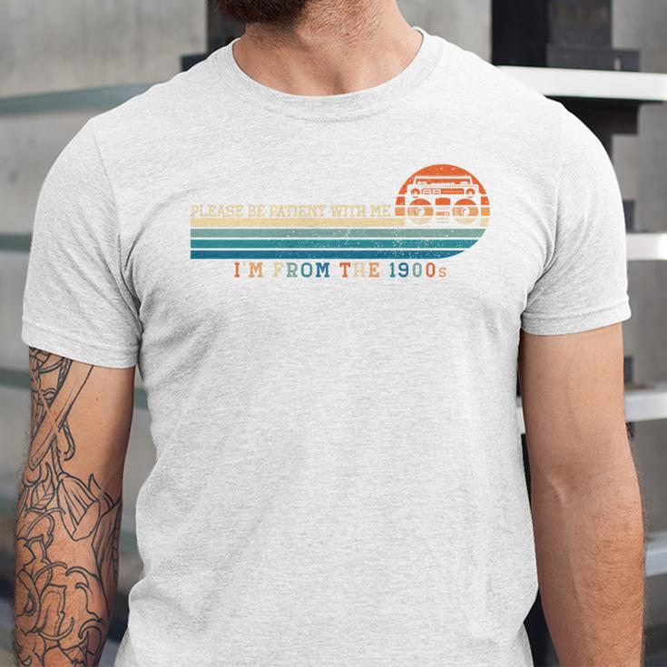 Please Be Patient With Me I'm From The 1900s Retro 90s Premium Unisex Jersey T-Shirt