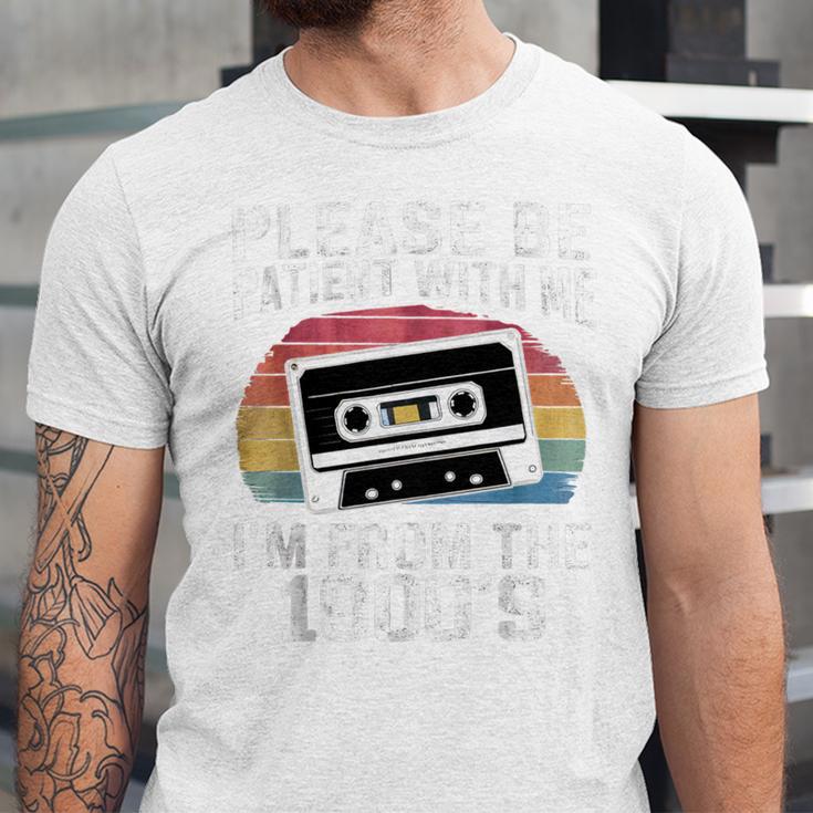 Please Be Patient With Me I'm From The 1900s Retro 90s Unisex Jersey T-Shirt