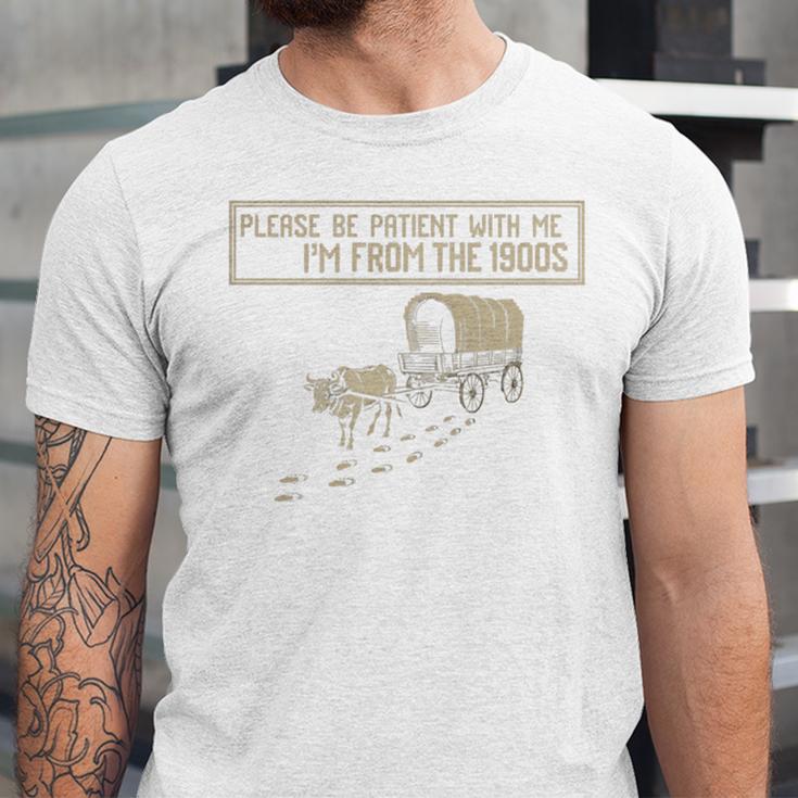 Please Be Patient With Me I'm From The 1900s Retro Tee Unisex Jersey T-Shirt Please Be Patient With Me I'm From The 1900s Retro Tee Unisex Jersey T-Shirt