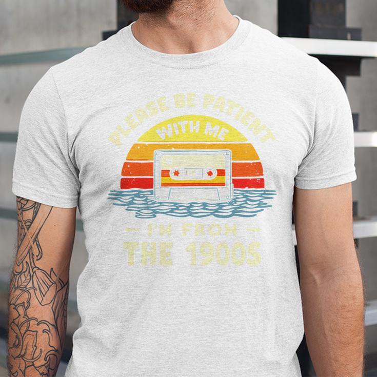 Please Be Patient With Me I'm From The 1900s Shirt Men Women Premium Tri-Blend Unisex Jersey T-Shirt Please Be Patient With Me I'm From The 1900s Shirt Men Women Premium Tri-Blend Unisex Jersey T-Shirt