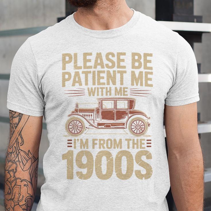 Please Be Patient With Me I'm From The 1900s Vintage Car Premium Unisex Jersey T-Shirt Please Be Patient With Me I'm From The 1900s Vintage Car Premium Unisex Jersey T-Shirt
