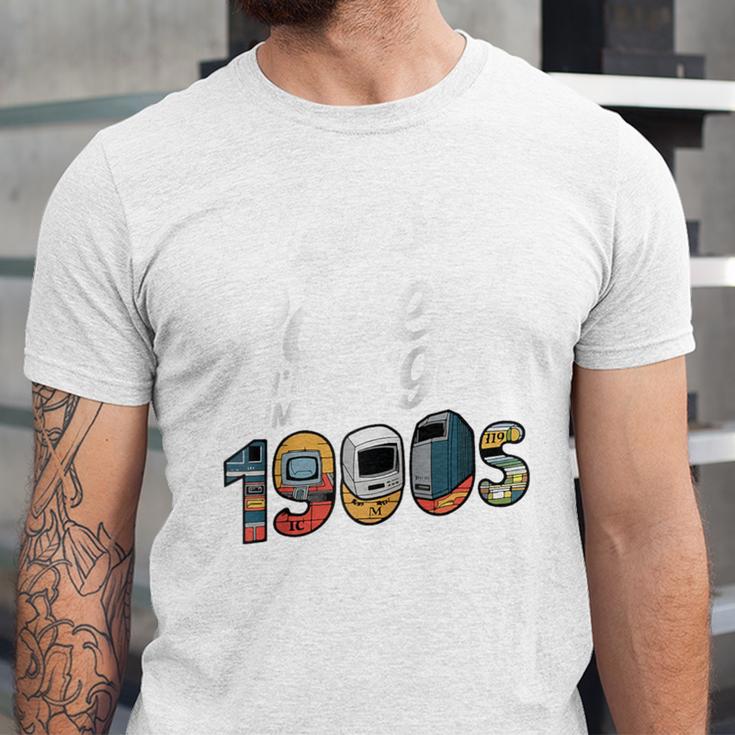 Please Be Patient I'm From The 1900s Vintage Tech Graphic Raglan Baseball Tee Unisex Jersey T-Shirt