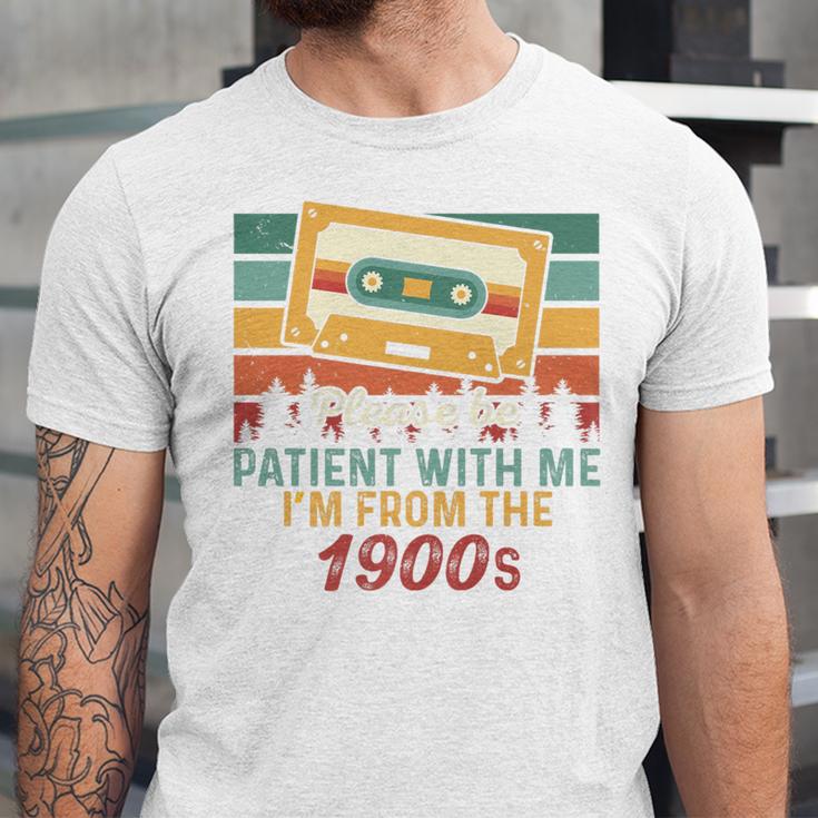 Please Be Patient-With Me I'm From The 1900s Retro Music Premium Unisex Jersey T-Shirt Please Be Patient-With Me I'm From The 1900s Retro Music Premium Unisex Jersey T-Shirt