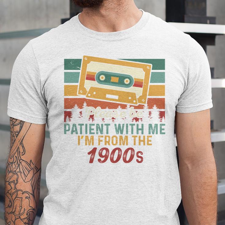 Please Be Patient-With Me I'm From The 1900s Retro Music Unisex Jersey T-Shirt Please Be Patient-With Me I'm From The 1900s Retro Music Unisex Jersey T-Shirt