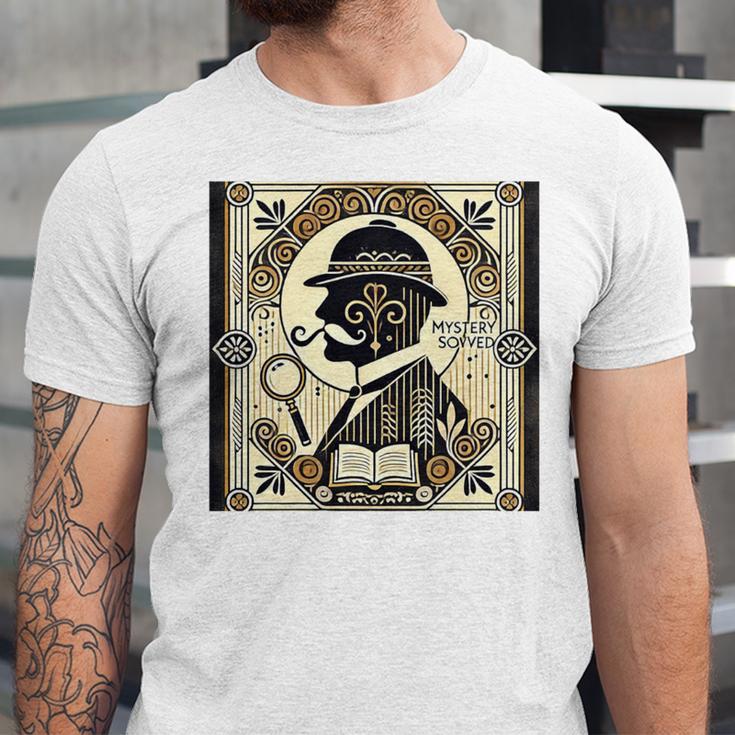 Poirot Mystery Books Vintage Detective Premium Tri-Blend Unisex Jersey T-Shirt Poirot Mystery Books Vintage Detective Premium Tri-Blend Unisex Jersey T-Shirt
