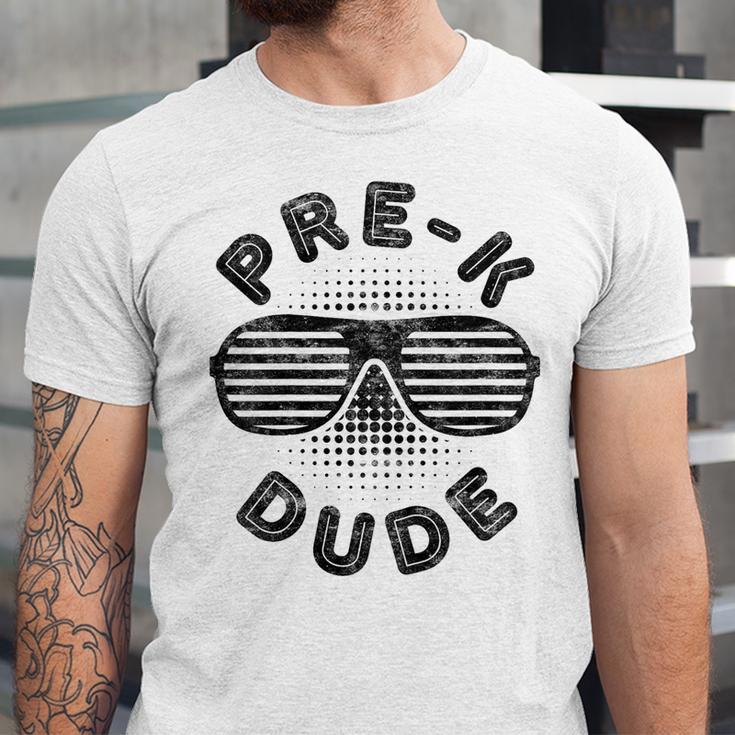 Pre-K Dude Shirt Boy Girl Graduation Back To School Unisex Jersey T-Shirt