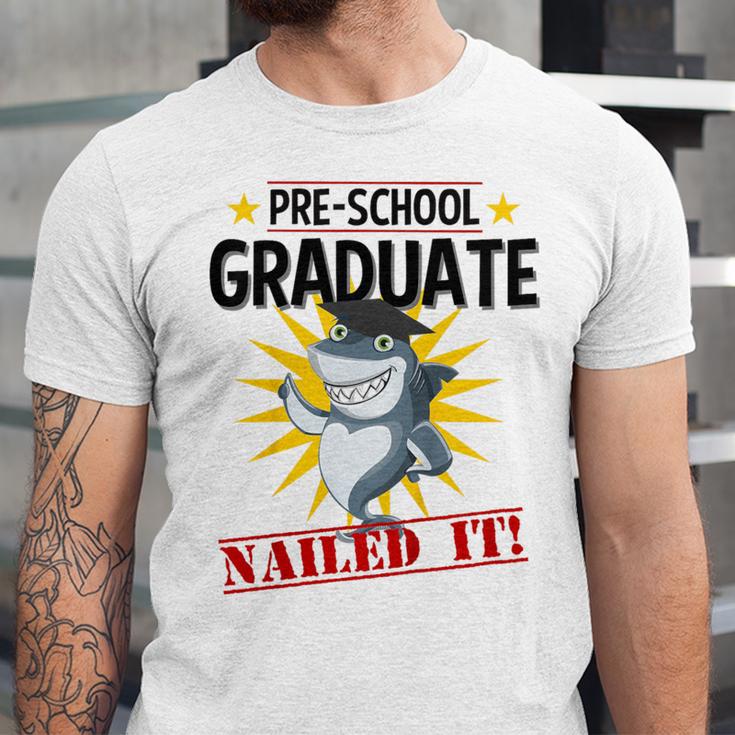 Pre K Nailed It Shirt 2019 Shark Graduation TShirt Unisex Jersey T-Shirt