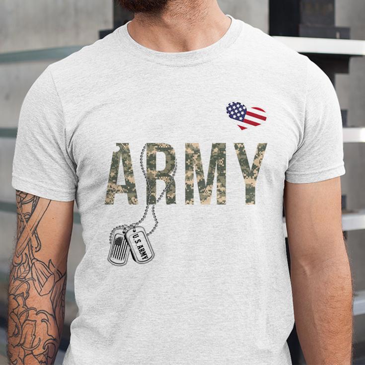 Proud Army Mom Army Graduation Mom US Army Mom Unisex Jersey T-Shirt