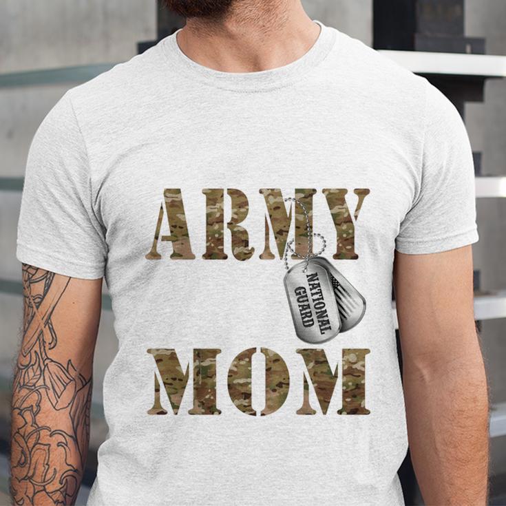 Proud Army National Guard Mom National Guard Graduation Unisex Jersey T-Shirt
