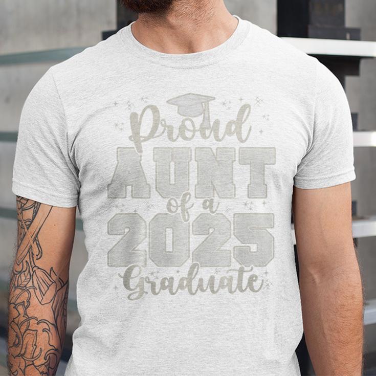 Proud Aunt Of a 2025 Graduate Grad Prom Senior Graduation Premium Tri-Blend Unisex Jersey T-Shirt