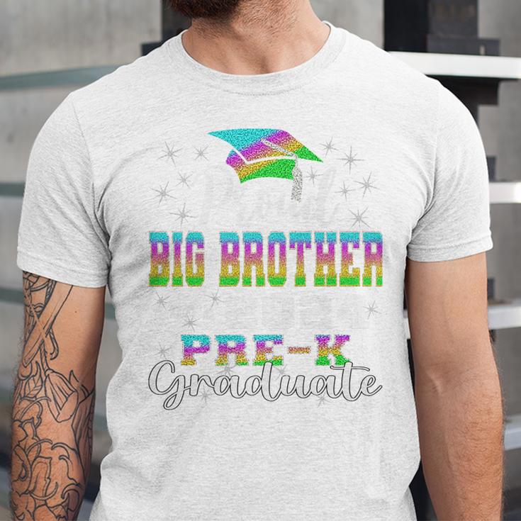 Proud Big Brother Of PreK School Graduate 2024 Graduation Premium Unisex Jersey T-Shirt