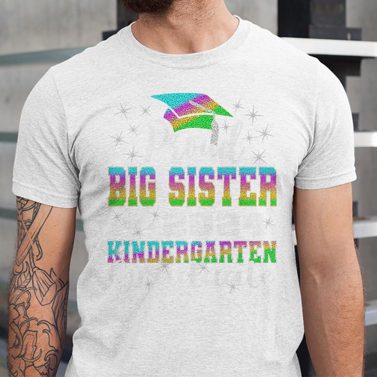 Proud Big Sister Of Kindergarten Graduate 2024 Graduation Premium Unisex Jersey T-Shirt