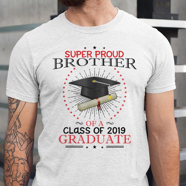 Proud Brother The Class Of 2019 Graduate Graduation Shirt Unisex Jersey T-Shirt