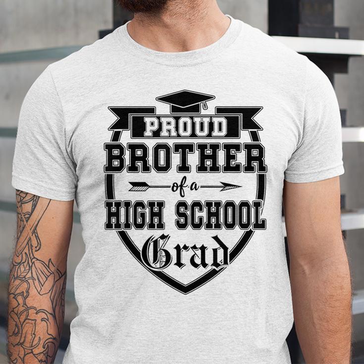 Proud Brother Of a High School Grad Senior Graduation Shirt Unisex Jersey T-Shirt