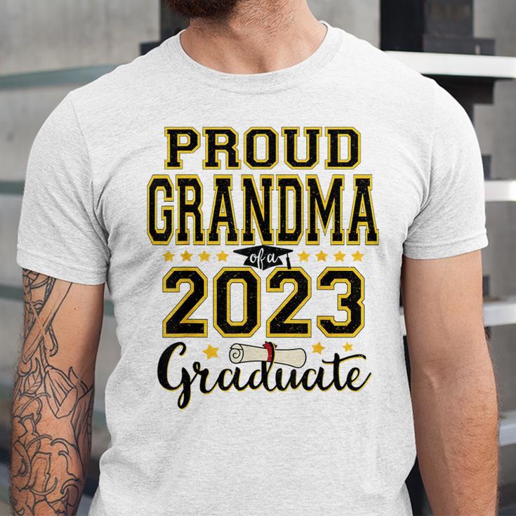 Proud Grandma Of A 2023 Graduate Graduation Unisex Jersey T-Shirt