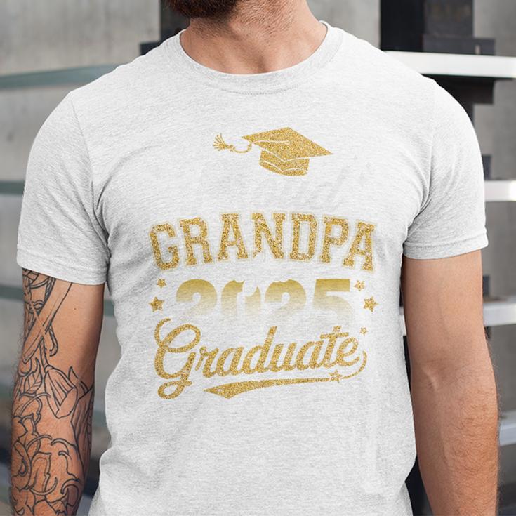 Proud Grandpa Of a Class Of 2025 Graduate Senior Graduation Premium Unisex Jersey T-Shirt